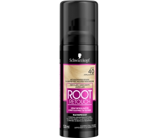 RETOCADOR DE RAICES COLOR RUBIO CLARO ROOT RETOUCHER 120 ML.