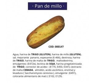 PAN MILLO 130 GRS.