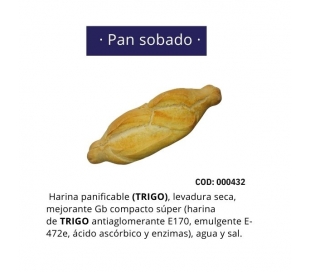 PAN SOBADO TAMARINDO 130 GR.