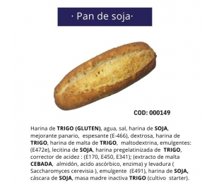 PAN DE SOJA 130 GRS.