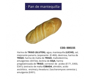 PAN MANTEQUILLA 130 GRS.