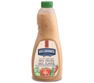 SALSA MIL ISLAS, PET HELLMANNS 1000 ML.