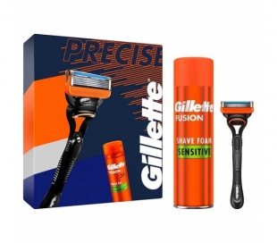 PACK MAQUINILLA FUSION5+GEL SHAVE GILLETTE 1 UN.