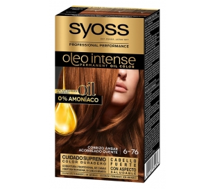 TINTE COLOR COBRIZO AMBAR SYOSS Nº 6-76