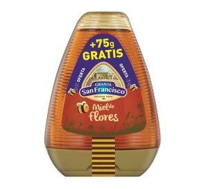 MIEL DE FLORES GRANJA SAN FRANCISCO 425 GR+75 GR.GRATIS