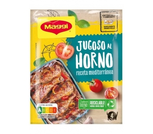 JUGOSO AL HORNO RECETA MEDITERRANEA MAGGI 31 GR.