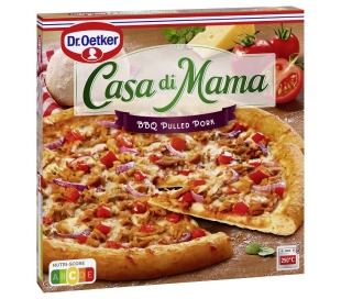 PIZZA BARBACOA PULLED PORK CASA DI MAMA 405 GR.