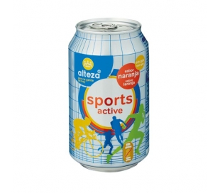BEBIDA ISOTONICA SABOR NARANJA ALTEZA 330 ML.LATA
