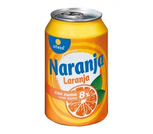 REFRESCO NARANJA ALTEZA 330 ML.LATA