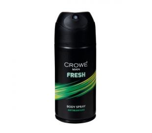 DESODORANTE SPRAY FRESH MAN CROWE 150 ML.