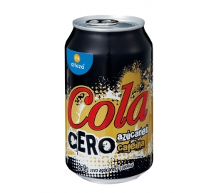 REFRESCO ZERO ZERO COLA ALTEZA 330 ML.LATA