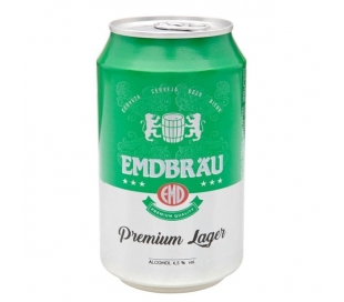 CERVEZA LATA EMDBRAU 33 CL.