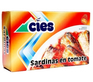 SARDINILLAS EN TOMATE CIES 56 GRS.