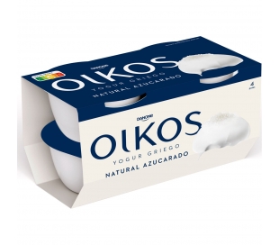 YOGUR OIKOS NATURAL AZUCA. DANONE PACK 4X110 GRS.