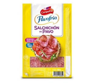 SALCHICHON PAVO LONCHAS PAVOFRIO 80 GR.