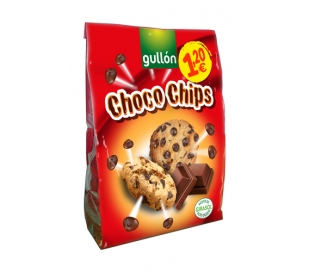 GALLETAS MINI CHOCO CHIPS GULLON 175 GR.