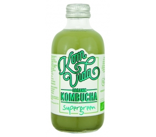 BEBIDA BIO KOMBUCHA SUPERGREEN KOMVIDA 250 ML.