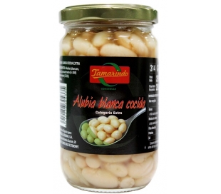 ALUBIAS BLANCA COCIDA TAMARINDO 200 GR.FRASCO