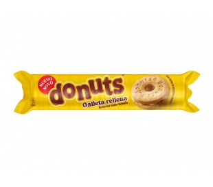 GALLETAS RELLENAS CREMA ROSQUILLA DONUTS 133 GR.