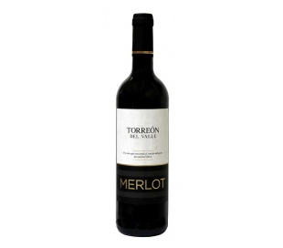 VINO TINTO MERLOT TORREON DEL VALLE 75 CL.