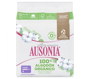 COMPRESA SUPER ALAS AUSONIA 9 UN.
