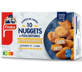 NUGGETS PESCADO FINDUS 245 GR.