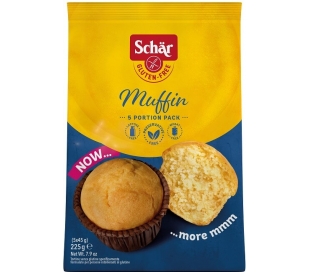 MUFFIN S/GLUTEN SCHAR 225
