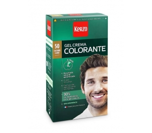 TINTE PARA HOMBRE CASTAÑO CLARO KERZO Nº 50