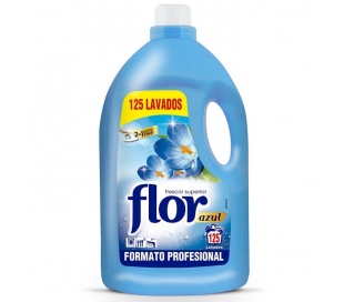 SUAVIZANTE AZUL FLOR 5 L. 125 DOSIS
