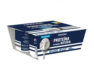 YOGUR NATURAL PROTEIN DANONE PACK 4X100 GR.