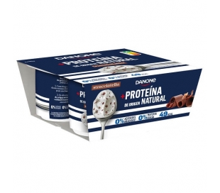 YOGUR STRACCIATELLA PROTEIN DANONE PACK 4X100 GR.