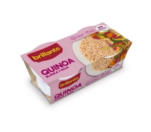 QUINOA BLANCA Y ROJA BRILLANTE PACK 2X125 GRS.
