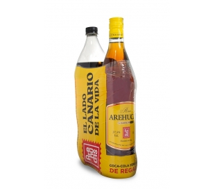 RON CARTA ORO AREHUCAS 1 L.+COCA COLA 1,5 L.GRATIS