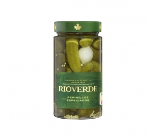 PEPINILLOS ESPECIADOS RIOVERDE 180 GR.