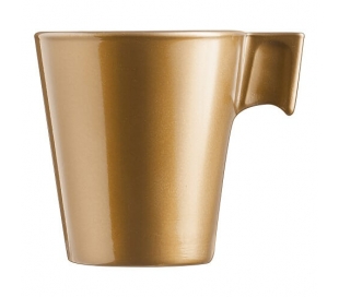 TAZA COLOR DORADO FLASHY LUMINARC 8 CL.