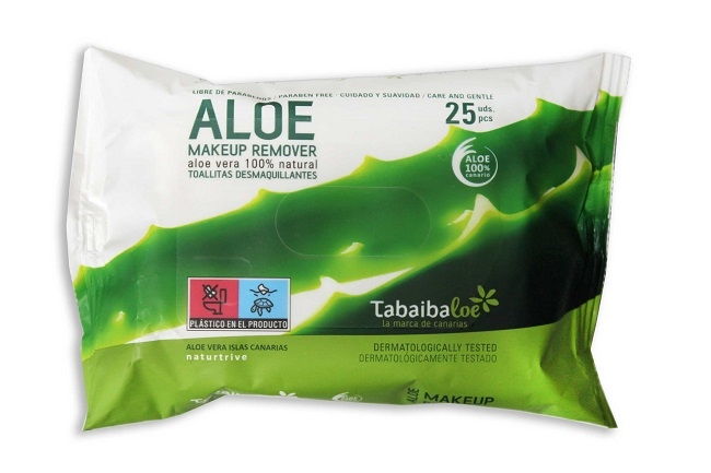 TOALLITA DESMAQUILLANTE ALOE TABAIBA 25 UN.