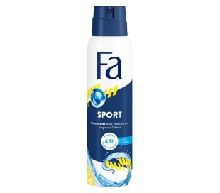 DESODORANTE SPRAY SPORT FA 150 ML.