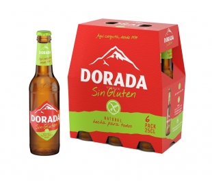 CERVEZA PILSEN DORADA PACK 6X25 CL.BOT