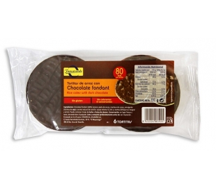 TORTITAS ARROZ CON CHOCOLATE FONDANT TAMARINDO 100 GR.