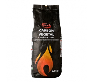 CARBON VEGETAL BRASA BOLSA 2,5 KG.