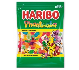 GOLOSINAS DE GOMA PHANTASIA HARIBO 175 GR.