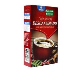 CAFÉ SOLUBLE DESCAFEINADO ALTEZA 10 SOBRES