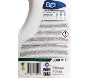 DETERGENTE LIQUIDO TODA LA VARIEDAD R-50 3 L.