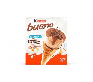 HELADO CONO KINDER BUENO FERRERO ROCHER PACK 4 UN.