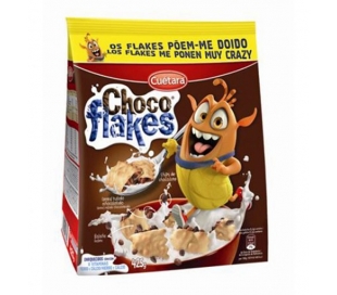 CEREALES CHOCO FLAKES CUÉTARA 425 GR.