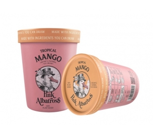 HELADO TARRINA TROPICAL MANGO PINK ALBATROS 480 ML.