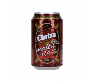 MALTA 0,0 % ALCOHOL CINTRA LT 33 CL.