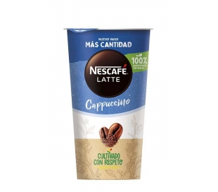 CAFÉ LÍQUIDO CAPPUCCINO NESCAFÉ LATTE 205 ML.