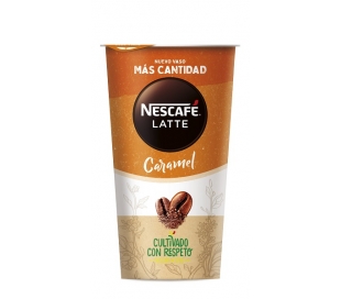 CAFÉ LÍQUIDO CARAMEL NESCAFÉ LATTE 205 ML.