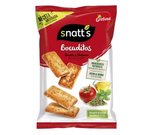 BOCADITOS TOMATE Y ORÉGANO SNATTS 110 GR.